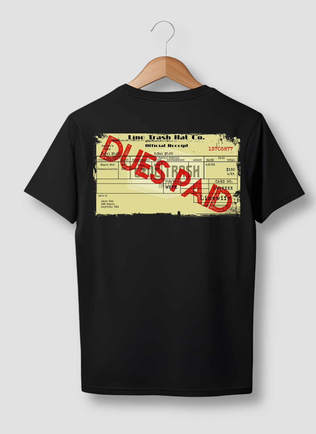 Linewife “Dues Paid”