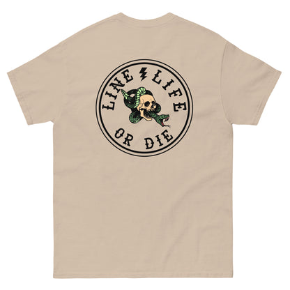 Line Life or Die Tee